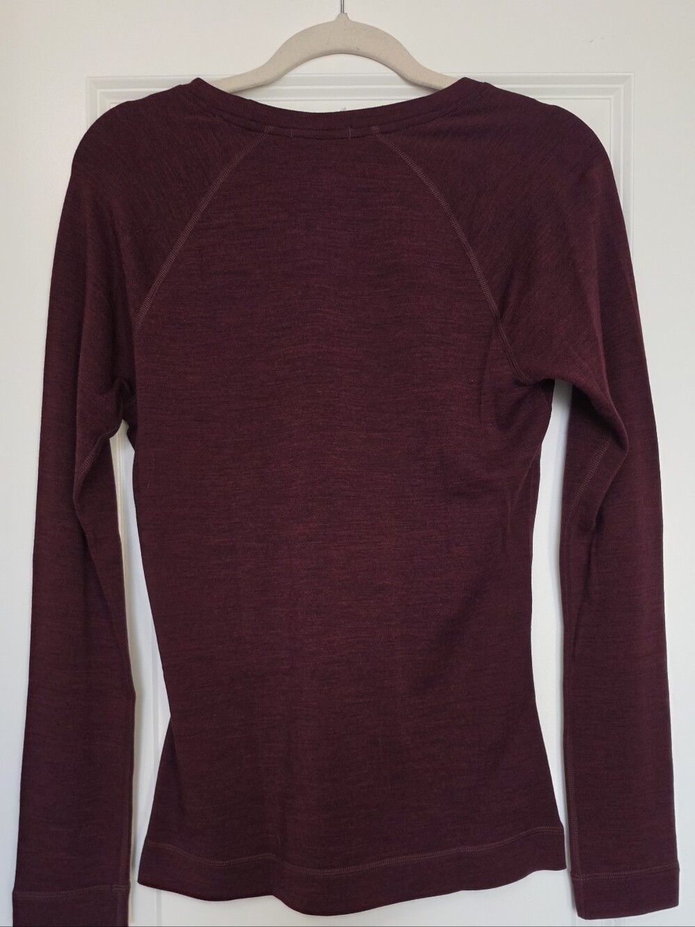 Smartwool Merino 250 Base Layer Crew Black Cherry Women’s M NWT Thermal Wool Top - Picture 2 of 13